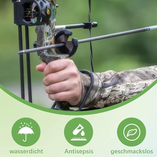 Bow String Wax - 6 Pack Waterproof Lube for Crossbows & Recurve Bows