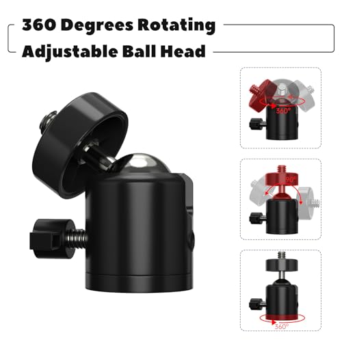360° Adjustable Trail Camera Tree Mount with 1/4" Screw - 1 Pack