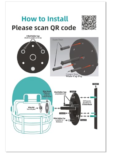 Hidden Floating Football Helmet Wall Mount Display Case - 1 Pack