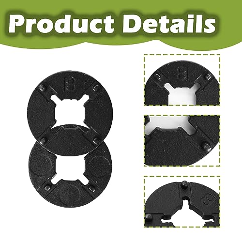 692496002 Multi-Tool Blade Adapter for Ridgid JobMax R8223404 Oscillating Tool Adapter Compatible with Ryobi MT100G MT100 PSL1MT01 NT1MT P343 P570 (2 pcak)
