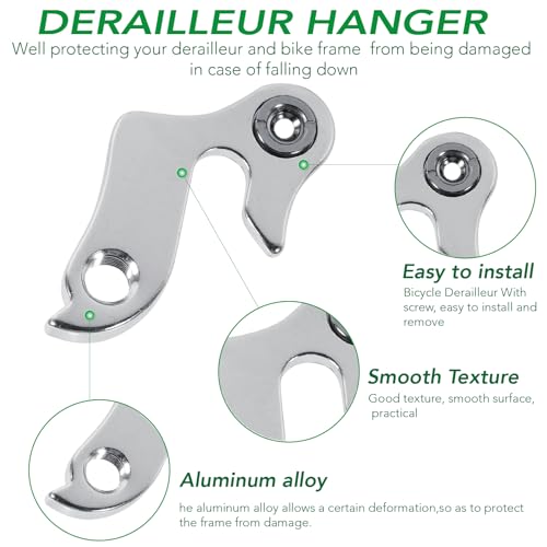 Universal Bicycle Derailleur Hanger - Aluminum Alloy Frame Hook