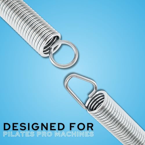 Pilates Pro Chair Replacement Springs - Adjustable Resistance 2-Pack