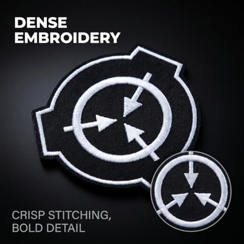 SCP Foundation Morale Embroidered Patch - Tactical Accessory