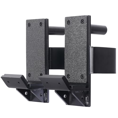 Heavy-Duty J-Hooks for 3"x3" Squat Rack - Barbell Holder