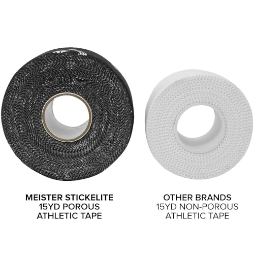 Athletic Tape - Meister StickElite Professional - 15yd x 1.5in - Black - 1 Count