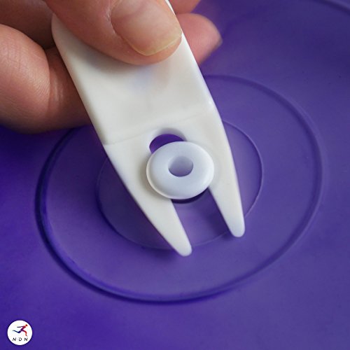 Yoga Ball Replacement Air Stopper Kit - 10 Plugs with Removal Tool