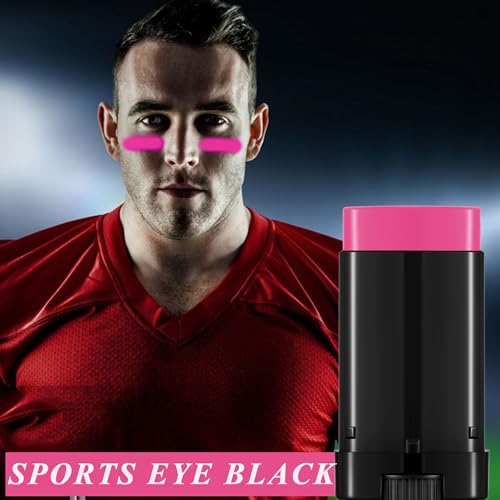 Hot Pink Eye Black Stick - Waterproof Anti-Glare Sports Face Paint