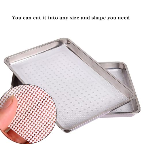 5 Pack Silicone Dehydrator Sheets - 15.7" x 15.7" Non-Stick