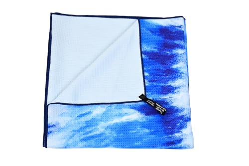 Oversized Microfiber Beach Towel Set - 30"x60" Quick Dry Tie Dye