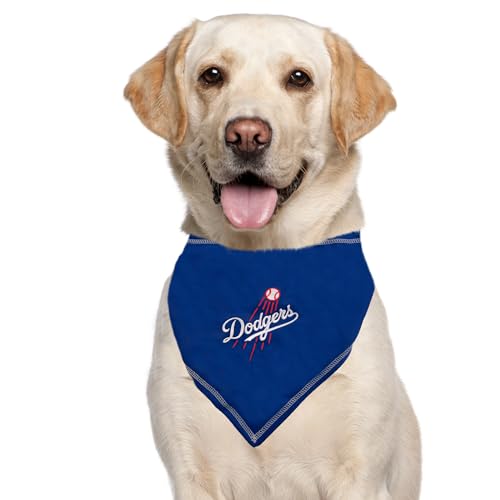 Los Angeles Dodgers Dog Bandana - Small/Medium Tie Scarf