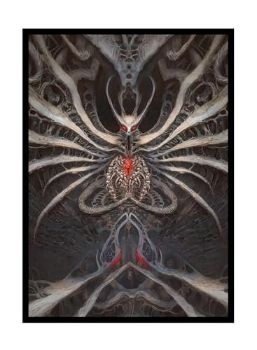 Katomula 100 Pcs MTG Card Sleeves with 100 Pcs Perfect Fit Art Matte Inner Sleeves 66x92mm