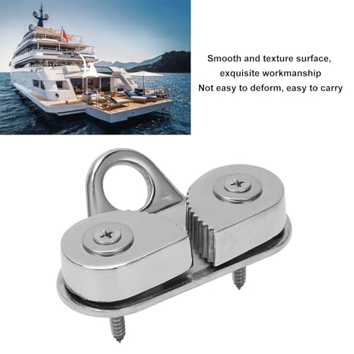 Cunyuer Marine-Grade 316 Stainless Steel Cam Cleat for 3-15mm Ropes - Variation 1