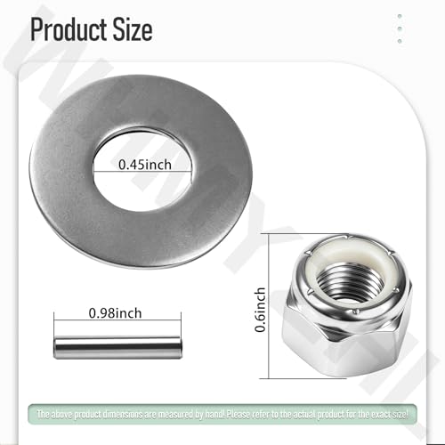 Prop Nut Kit E MKP-34 for Minn Kota Trolling Motors - 2 Pack