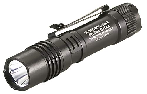 Streamlight ProTac 1L-1AA Tactical Flashlight Black – Compact, Waterproof, Multi-Mode LED