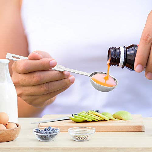 5PCS Stainless Steel Measuring Spoons Set - Small Sizes Included