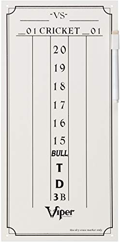 Viper Dry Erase Scoreboard for Cricket & 01 Dart Games - Small