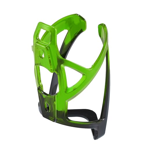 Bike Water Bottle Holder - Universal Plastic Cage - Green