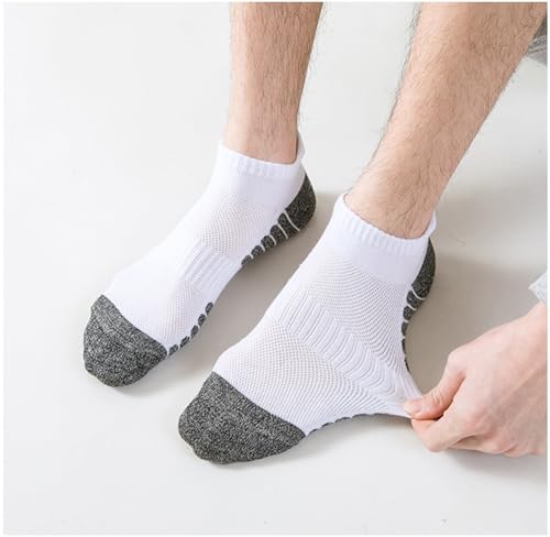 Breathable Athletic Ankle Socks for Men - 12 Pairs, 3 Colors