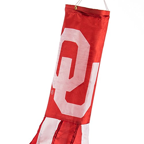 Oklahoma Sooners College Windsock - 40" Long, 6 Streamers