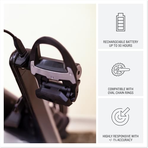 Garmin Rally RS210 Dual-Sensing Power Meter Pedals - Clipless