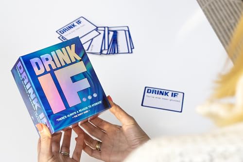 Drink IF… Adult Drinking Game - Hilarious Icebreaker for Parties