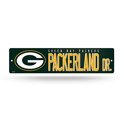 Green Bay Packers Plastic Street Sign - 4" x 16" Indoor/Outdoor