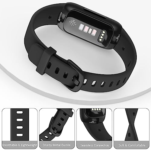 Adjustable Sport Band for Inspire 3 Fitness Tracker - Black