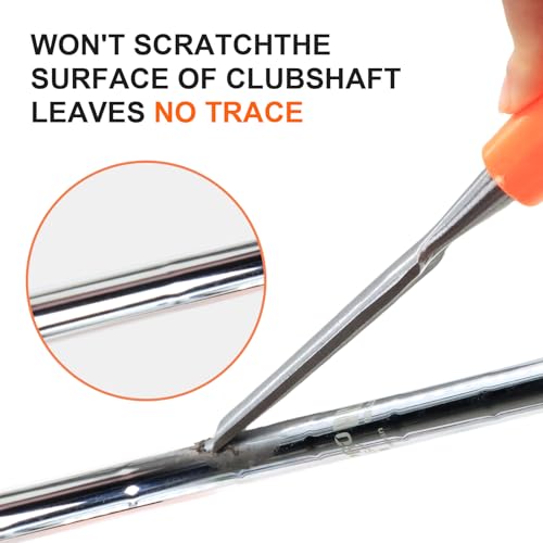 Golf Grip Removal Tool 11" V-Groove Grip Saver for Standard Clubs - High-Carbon Steel, THE GOLFER STORE, Variant 2