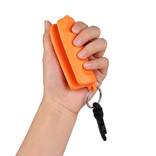 Archery Arrow Puller Gripper with Belt Clip - Orange