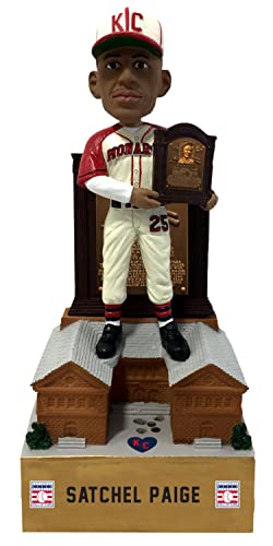 Satchel Paige Kansas City Monarchs Talking Bobblehead - 8 Inches