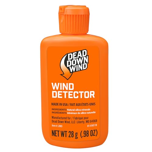 Scent-Free Hunting Wind Detector - Long-Range Odorless Wind Indicator