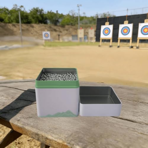 .177 Caliber Steel BBs - 6000 Count Zinc Plated Polished for Target Shooting