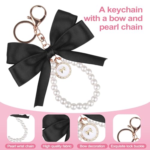 Cute Bow Accessories Set for Stanley Cup - Black