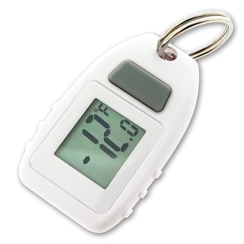 Compact Digital Thermometer with LCD Display - Zipogage