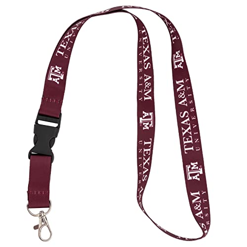 Texas A&M University Lanyard with Breakaway Buckle - Team Merchandise