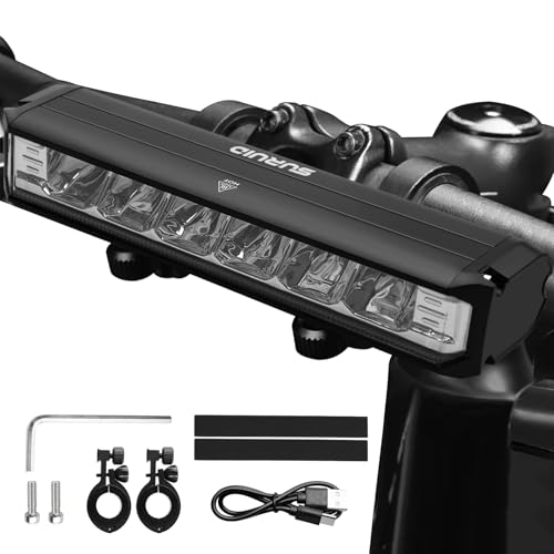 1800 Lumen USB Rechargeable Waterproof Bike Headlight - LED