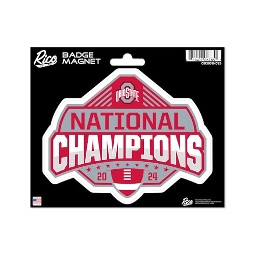 NCAA Badge Magnet - Ohio State Buckeyes 2025 National Champions