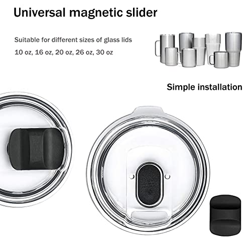 Magnetic Replacement Slider for Drink Lids - 2 Pack