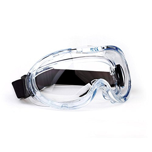 TR Industrial Wide-Vision Anti-Fog Safety Goggles ANSI Z87.1 Approved