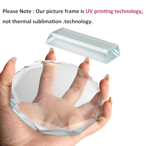 Octagonal Acrylic Award Frames - 3 Pack, 4x4 Inch DIY Trophies
