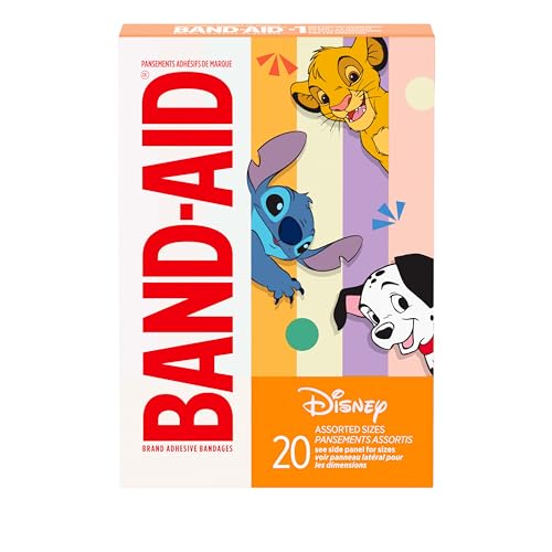 Disney Character Adhesive Bandages for Kids - Classic Disney - 20 Count