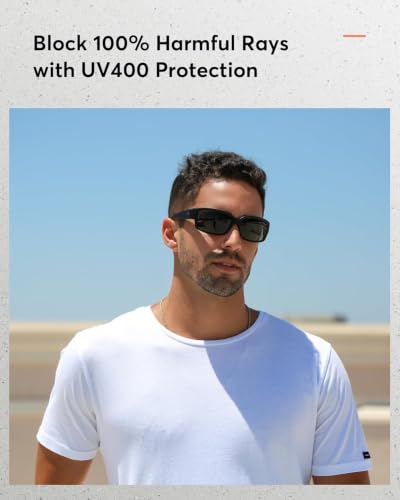 Polarized Sports Sunglasses - Matte Black Frame with Smoke Lens