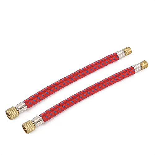 Air Pump Extension Hose for Schrader Valve - 2 Pack