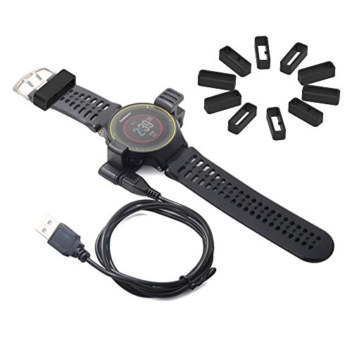 Silicone Fastener Rings for Garmin Forerunner Watches - 6-Pack