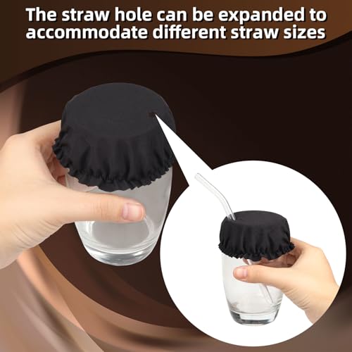 12 PCS Multicolor Scrunchie Drink Covers for Alcohol Protection