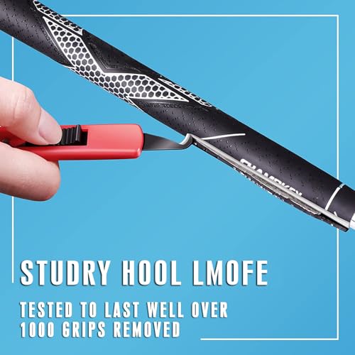 Golf Club Grip Repair Kit - 4-in-1 with Tape, Solvent & Vise Clamp