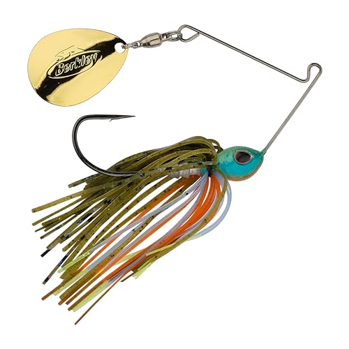 Power Blade Standard Fishing Spinnerbait - Gill Spawn/Gold, 3/16 oz