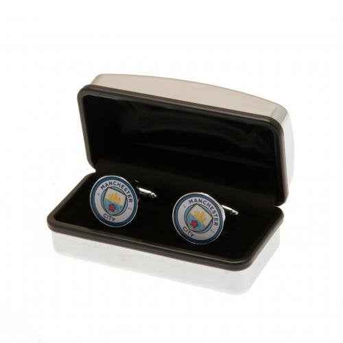 Official Manchester City F.C. Cufflinks - Fan Merchandise