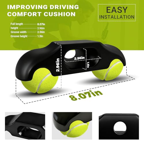 Indoor Cycling Rocker Feet with Tennis Balls for Wahoo Kickr Core 2