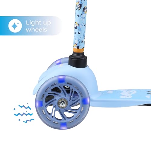 3 Wheel Self-Balancing Kick Scooter for Kids with LED Wheels